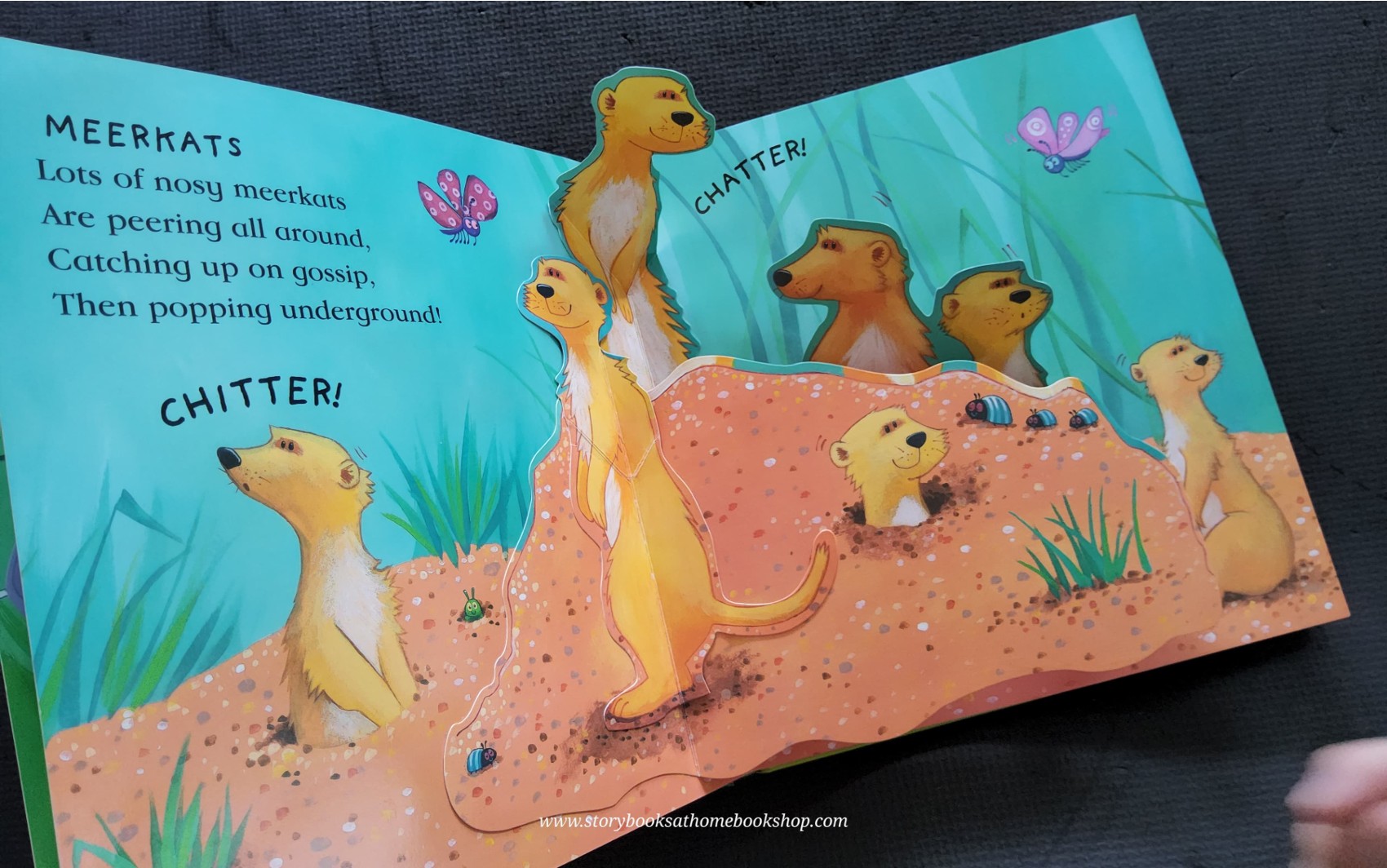 Pop-Up Book** ** หนังสือนิทานปกแข็ง** 🍅🍓AMAZING POP-UP FUN:THE VERY MESSY MONKEY