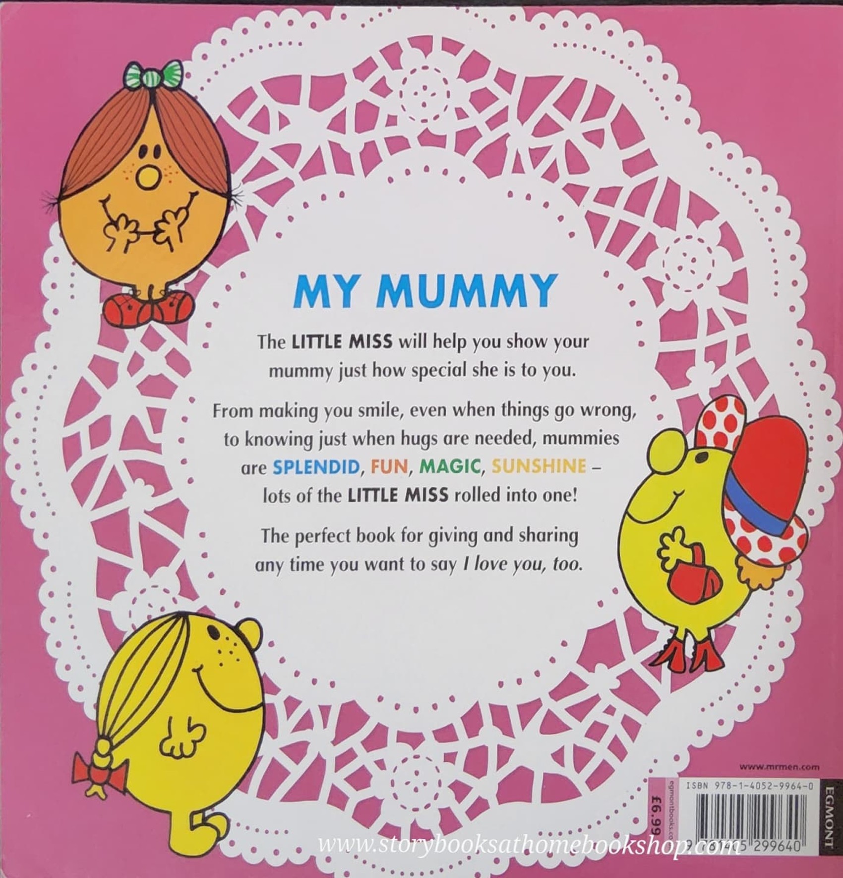 หนังสือนิทานปกอ่อน** 👉LITTLE MISS&MR.MEN👍 🍅🍓MY MUMMY AND ME BY Roger Hargreaues
