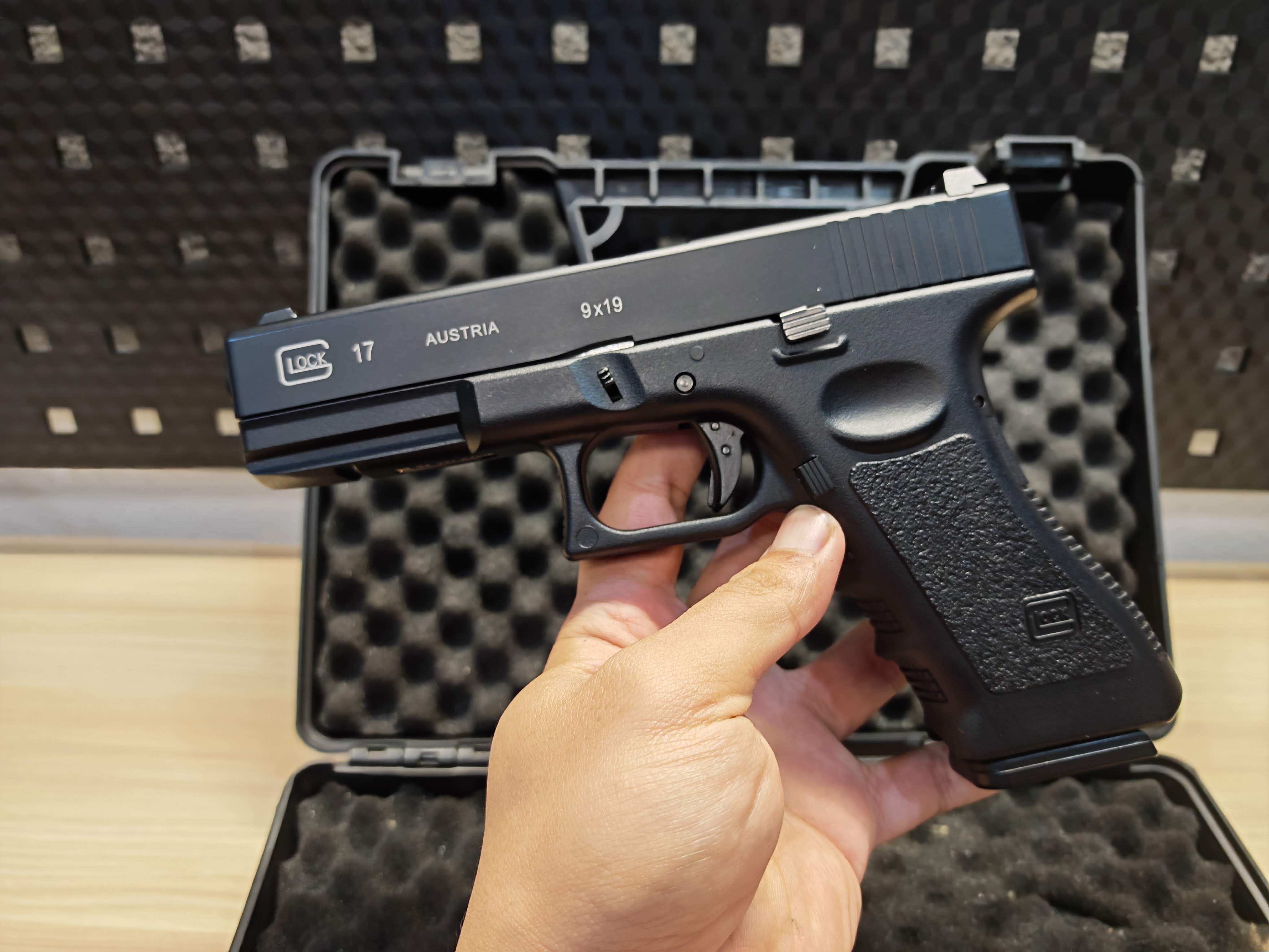 Double Bell 721 Glock 17 G17 Gen 3 BB Gun บีบีกัน แบบแก๊ส ปืนอัดลม มือสอง Airsoft Gun