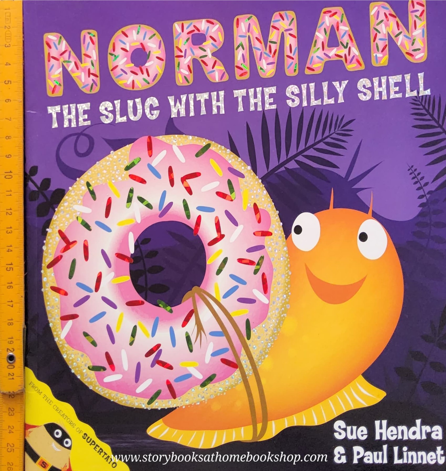 หนังสือนิทานปกอ่อน** 🍅NORMAN THE SLUG WITH THE SILLY SHELL BY SUE HENDRA