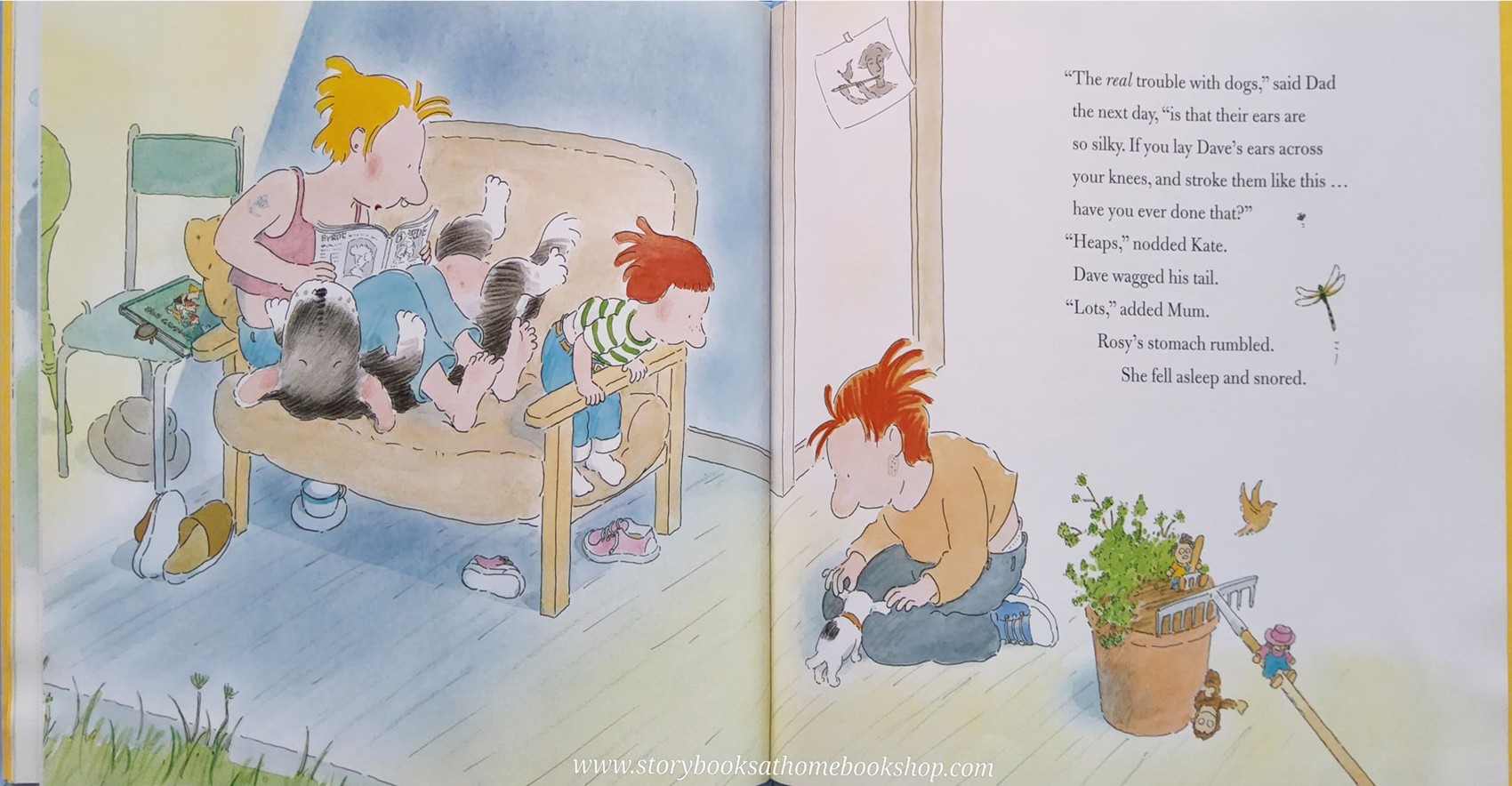 หนังสือนิทานปกแข็ง** 🍅THE TROUBLE WITH DOGS! BY BOB GRAHAM