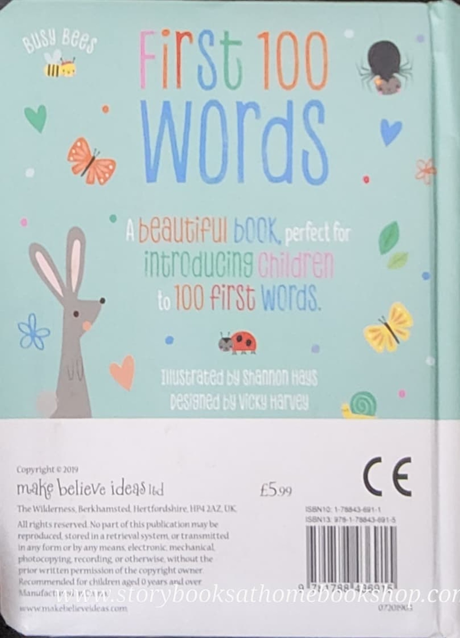 BOARD BOOK ** 🍅🍅BUSY BEES:FIRST 100 WORDS