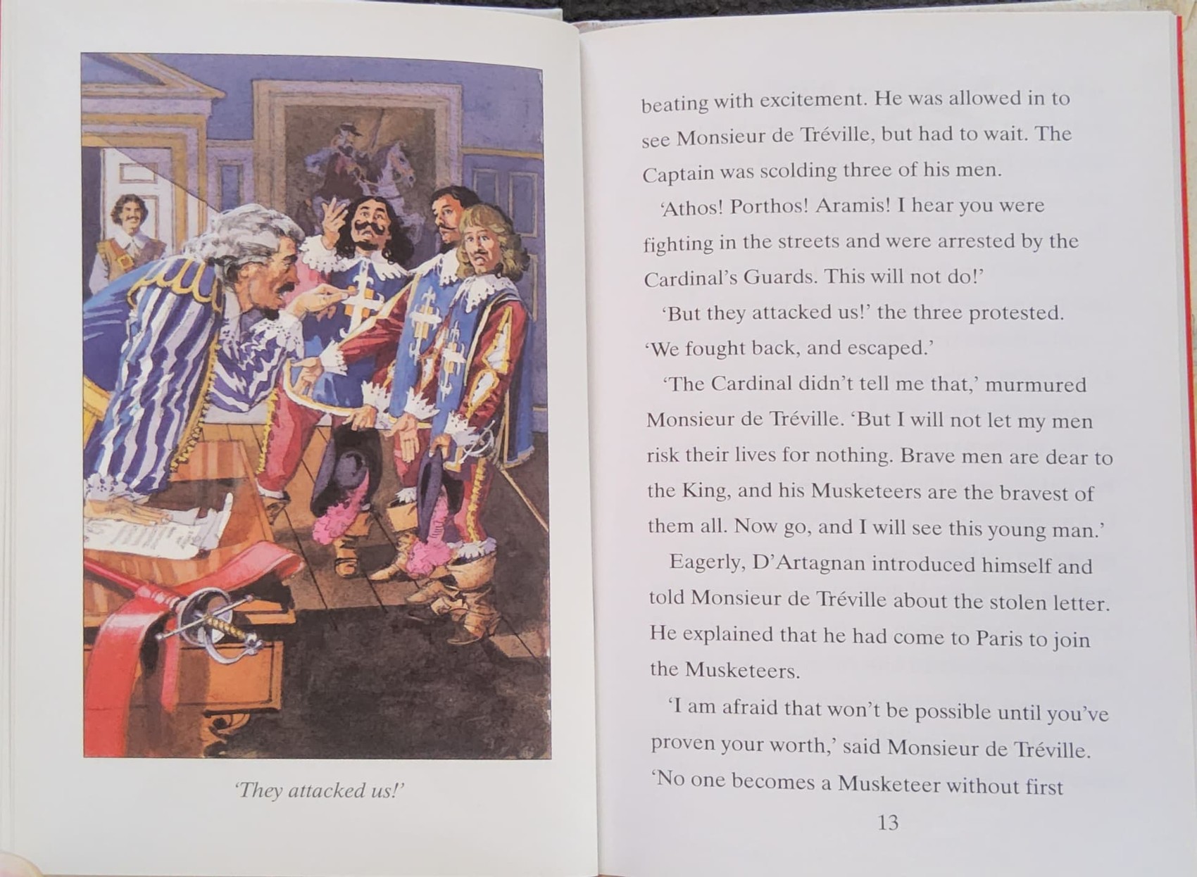หนังสือนิทานปกแข็ง** 🍅🍓LADYBIRD CLASSIC: THE THREE MUSKETEERS