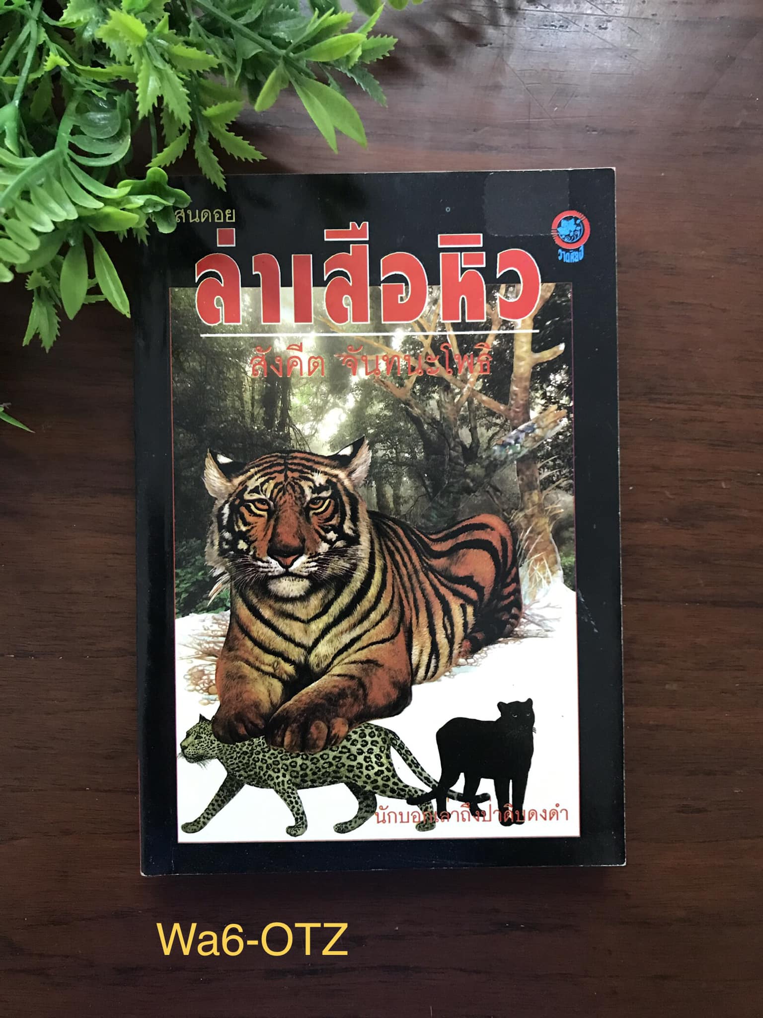 ล่าเสือหิว ผู้เขียน สังคีต จันทนะโพธิ สำนักพิมพ์ วาดศิลป์