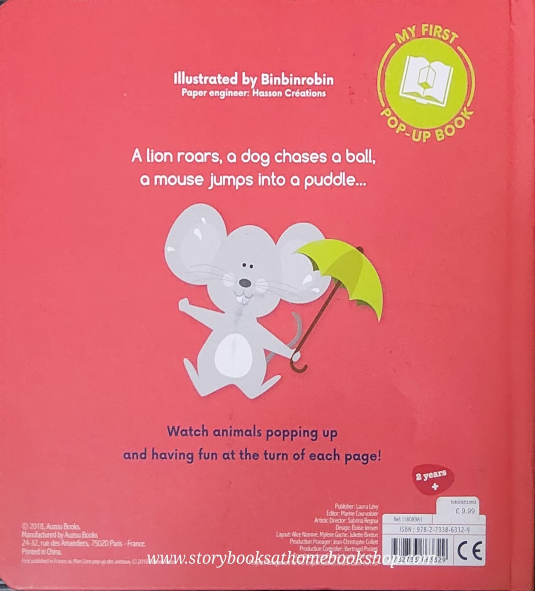 POP-UP BOOK** 🍅🍓MY ANIMAL POP-UP BOOK