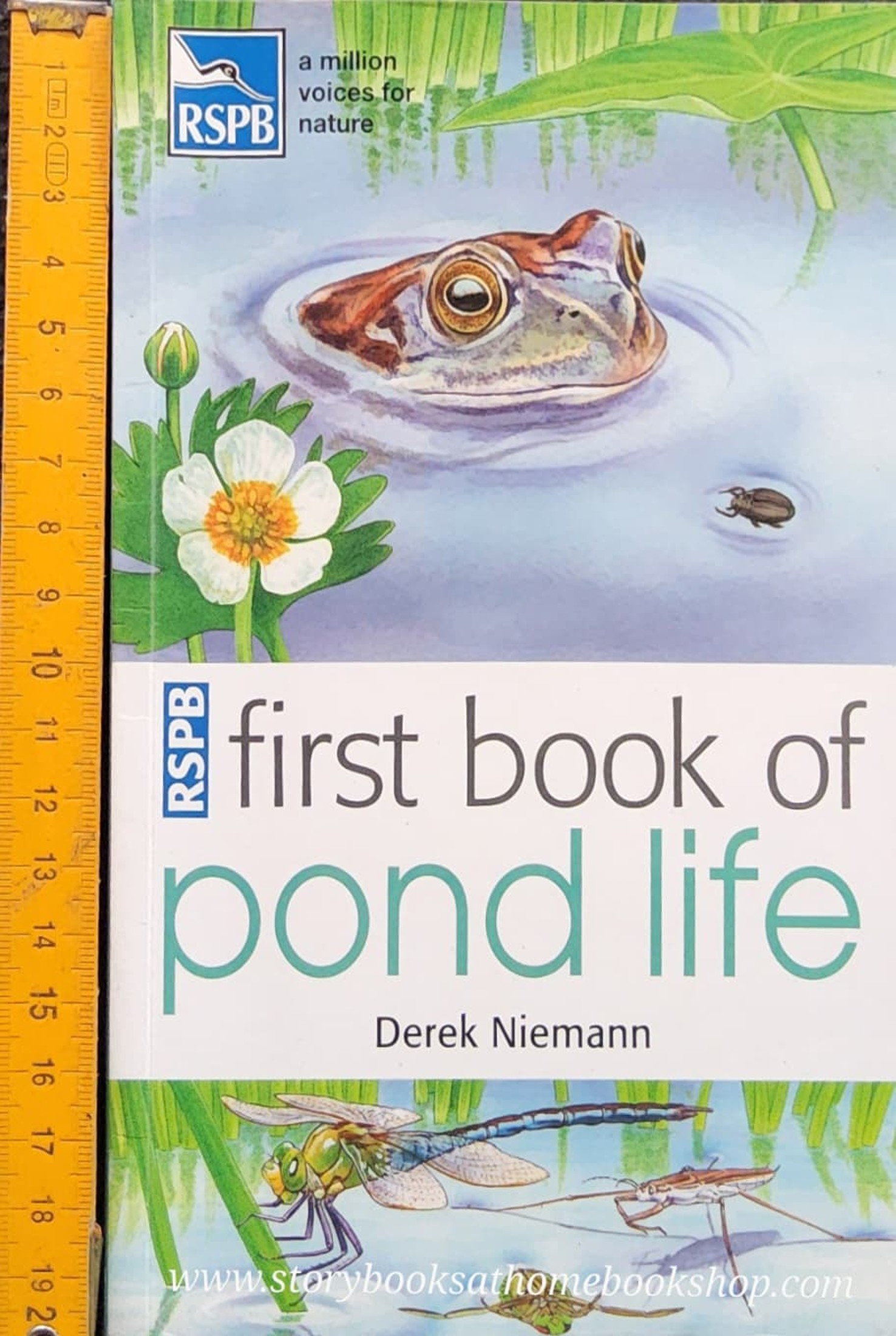 Knowledge Book** 🍅🍅RSPB FIRST BOOK OF POND LIFE