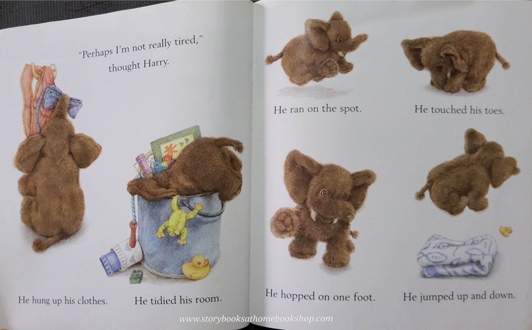 หนังสือนิทานปกอ่อน ** 🍓🍓 GOODNIGHT HARRY BY KIM LEWIS