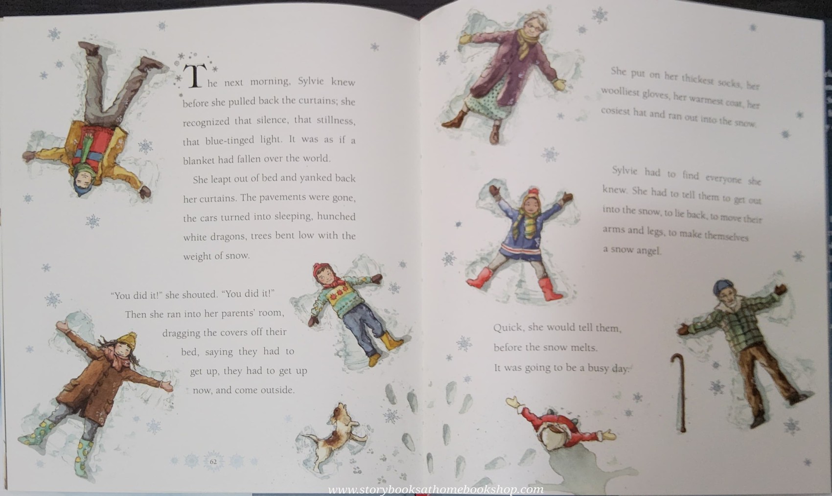 หนังสือนิทานปกแข็ง** 🍅🍅WHERE SNOW ANGELS GO BY MAGGIE O'FARRELL