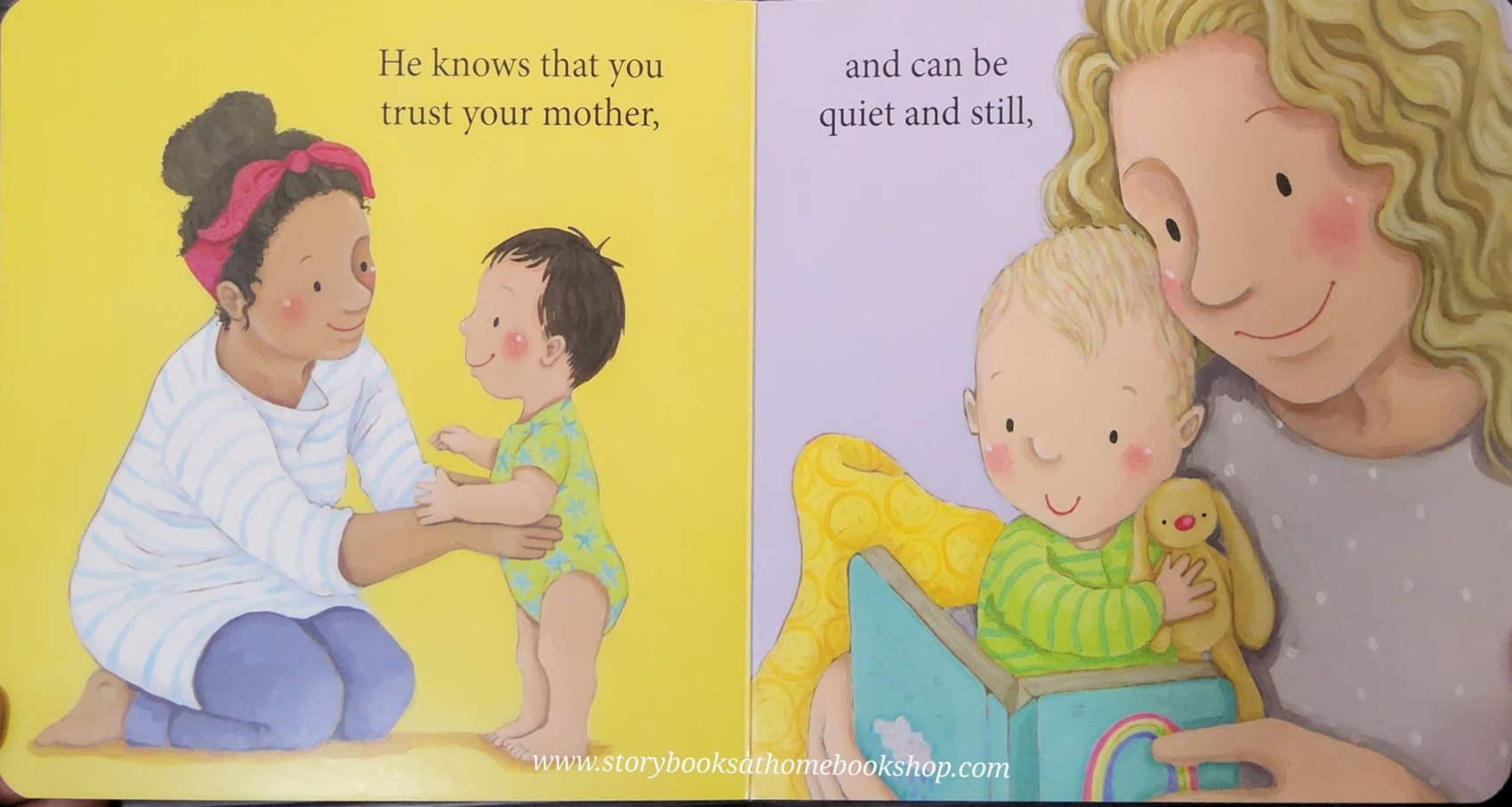 BOARD BOOK** ♥️BRILLIANT BABY BY BOB HARTMAN