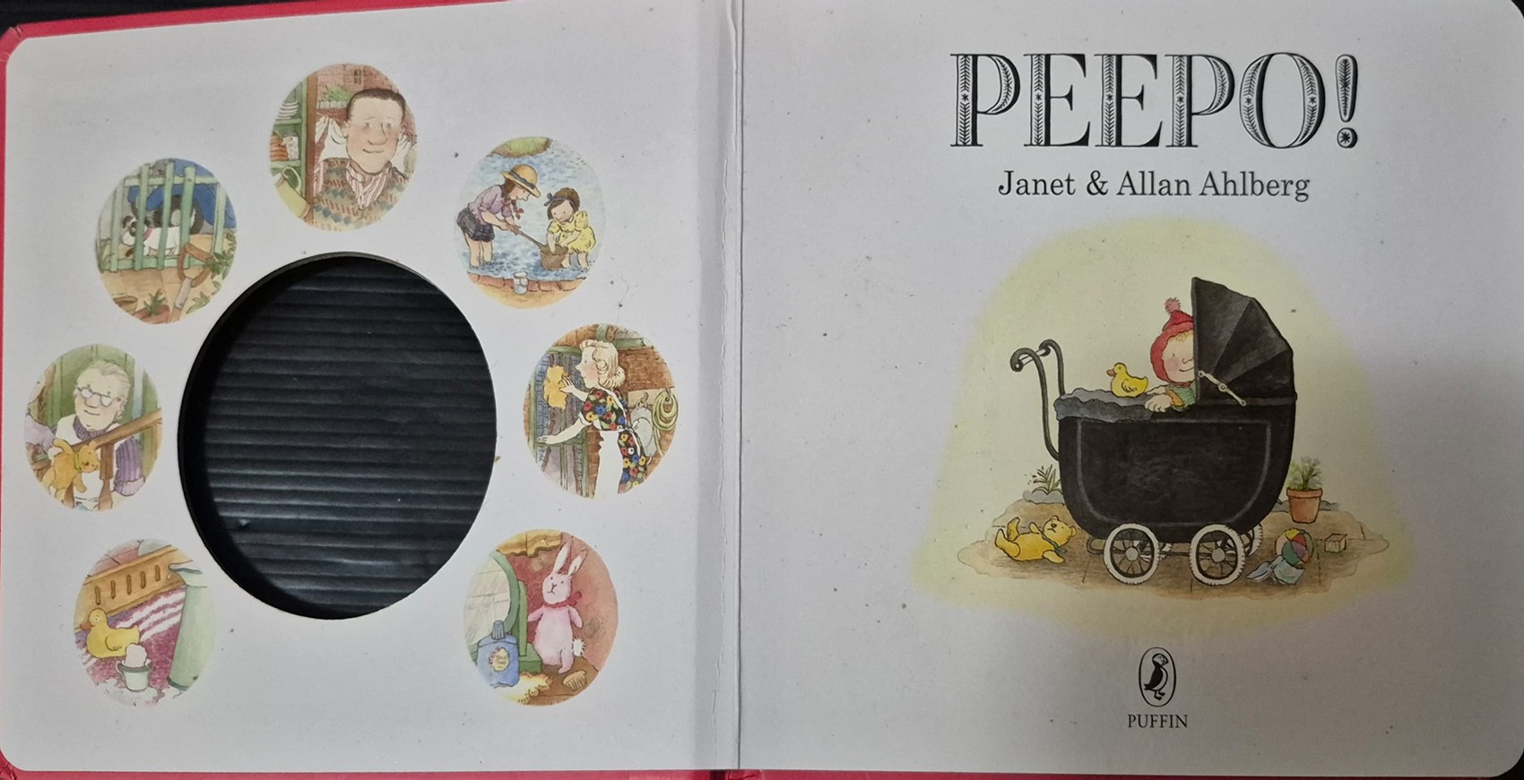 BOARD BOOK** 🍅🍅PEEPO! BY JANET AND ALLAN AHLBERG