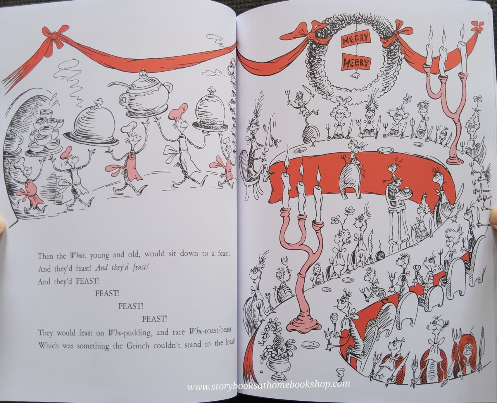 หนังสือนิทานปกอ่อน** 🍓🍓Dr.Seuss HOW THE GRINCH STOLE CHRISTMAS!