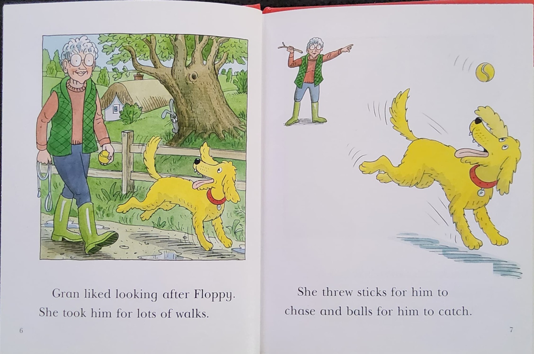 หนังสือนิทานปกแข็ง** 🍅READ AT HOME 4A:LOOKING AFTER GRAN