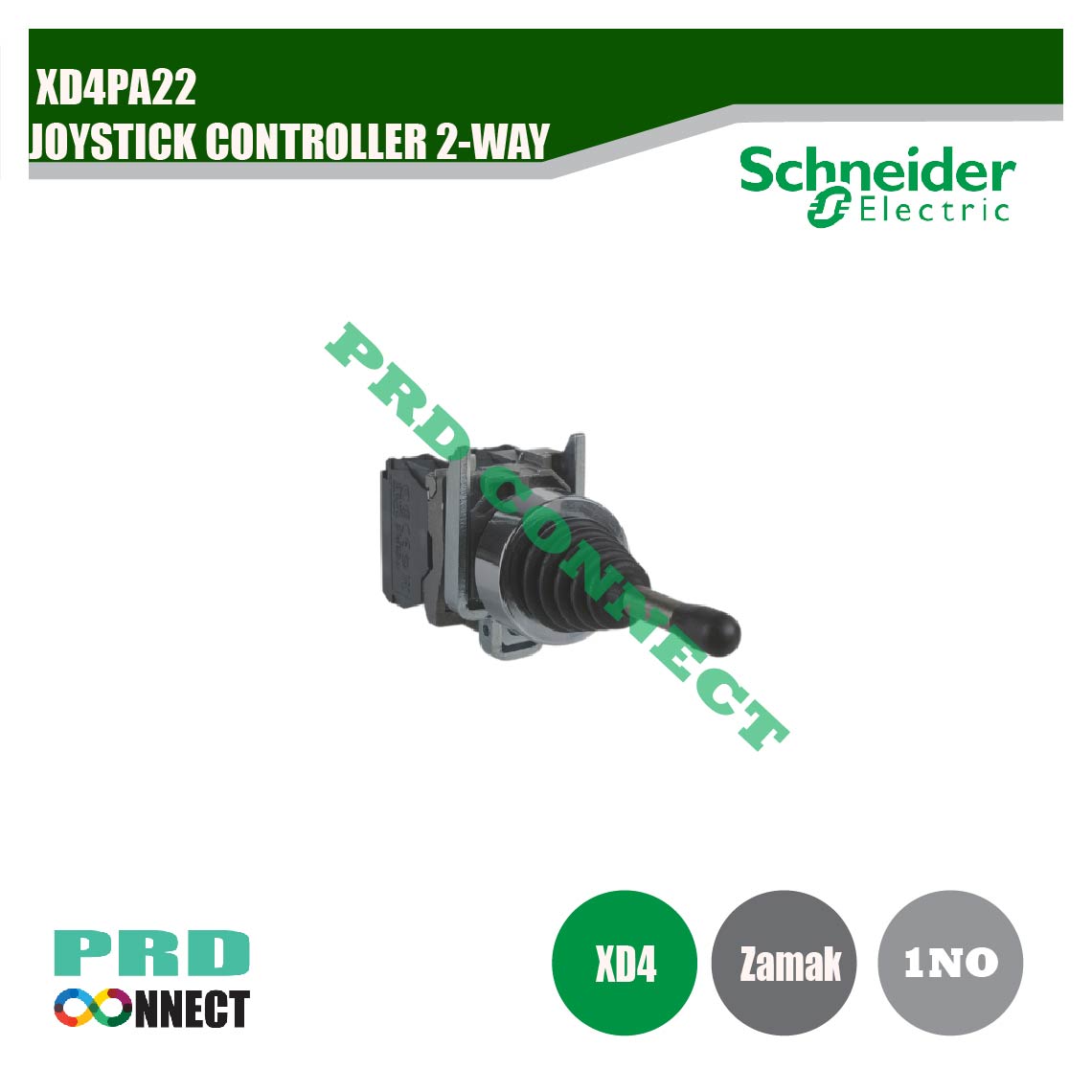 XD4PA22, JOYSTICK CONTROLLER 2-WAY, SCHNEIDER