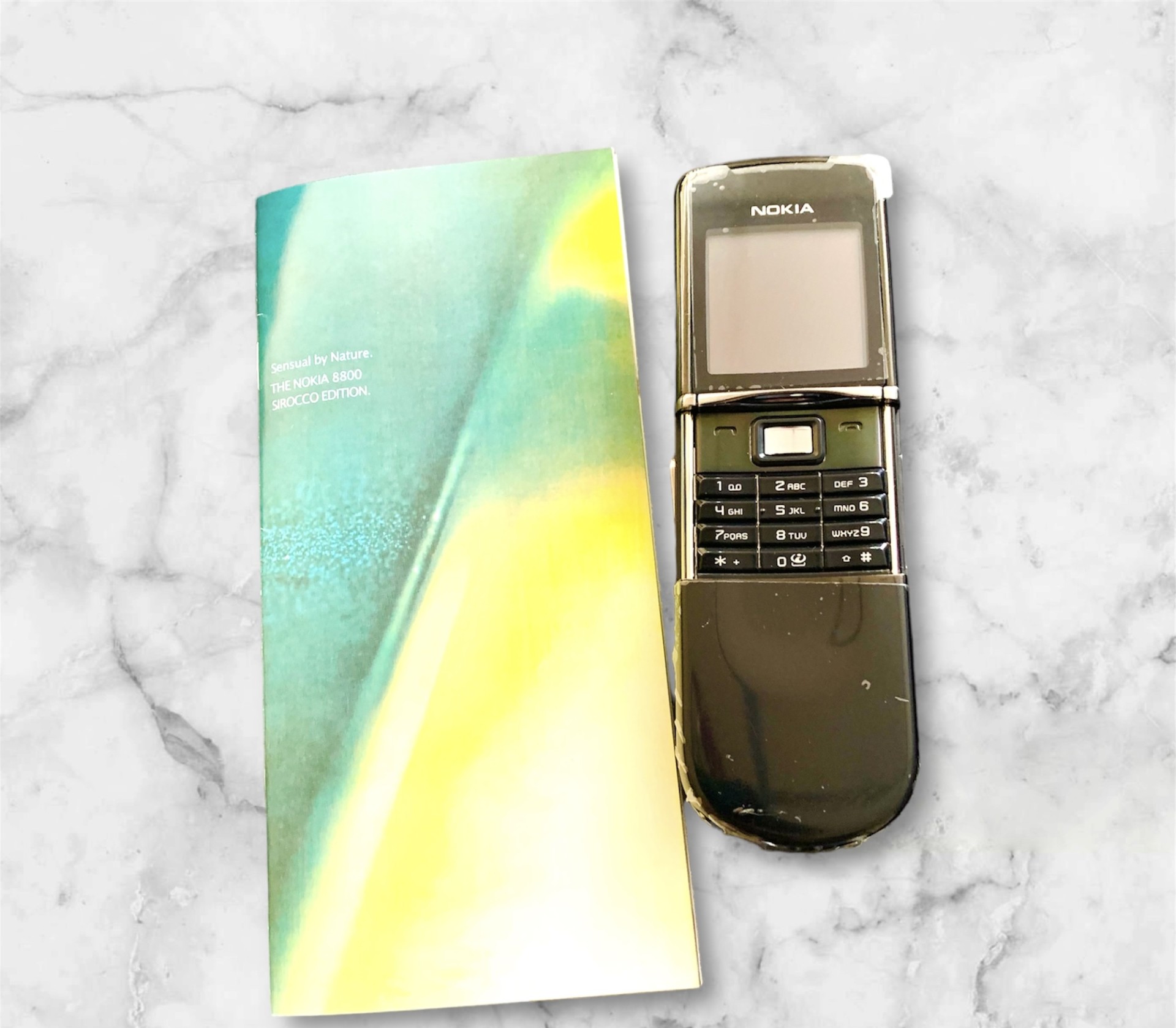 Nokia 8800 Scirocco Edition GSM 900/1800/1900 MHz อุปกรณ์ครบ Made in Finland!!!