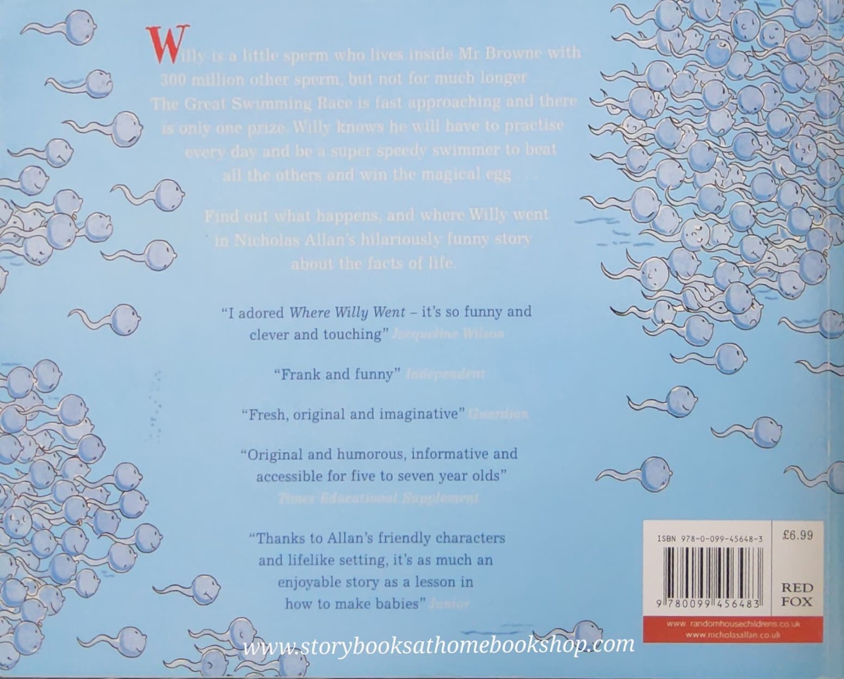 หนังสือนิทานปกอ่อน** 🍅🍅WHERE WILLY WENT BY NICHOLAS ALLAN