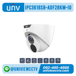 กล้องวงจรปิด UNIVIEW รุ่น IPC3618SB-ADF28KM-I0 ความละเอียด 8 ล้านพิกเซล