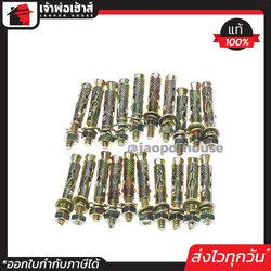 พุกเหล็ก พุ๊กเหล็ก 1/4 นิ้ว (2หุน) แพ็ค 1-200 ชิ้น พุก พุ๊ก ปุ๊ก ปุ๊กเหล็ก น็อตฝังคอนกรีต Labour D54-04
