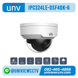 กล้องวงจรปิด UNIVIEW รุ่น IPC324LE-DSF40K-G ความละเอียด 4 ล้านพิกเซล