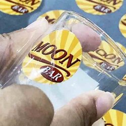 พิมพ์ UV DTF Sticker | สติ๊กเกอร์ UV DTF พร้อมติดลงบนสินค้า