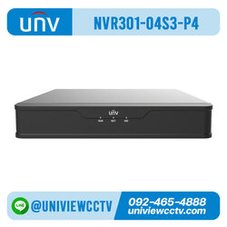 เครื่องบันทึก UNIVIEW รุ่น NVR301-04S3-P4 จำนวน 4 ช่อง POE