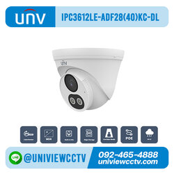 กล้องวงจรปิด UNIVIEW รุ่น IPC3612LE-ADF28(40)KC-DL ความละเอียด 2 ล้านพิกเซล