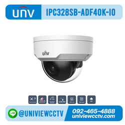 กล้องวงจรปิด UNIVIEW รุ่น IPC328SB-ADF40K-I0 ความละเอียด 8 ล้านพิกเซล
