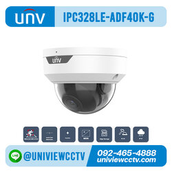 กล้องวงจรปิด UNIVIEW รุ่น IPC328LE-ADF40K-G ความละเอียด 4 ล้านพิกเซล