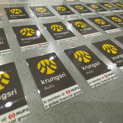 พิมพ์ UV dtf Sticker | รับพิมพ์ uv dtf | สติ๊กเกอร์ UV DTF transfer 1 - 5 เมตร