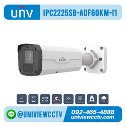 กล้องวงจรปิด UNIVIEW รุ่น IPC2225SB-ADF60KM-I1 ความละเอียด 5 ล้านพิกเซล