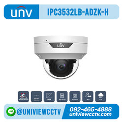 กล้องวงจรปิด UNIVIEW รุ่น IPC3532LB-ADZK-H ความละเอียด 2 ล้านพิกเซล