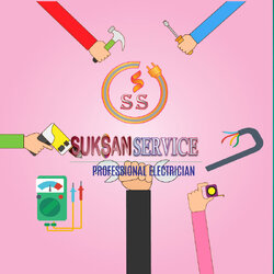 ช่างไฟฟ้า ช่างประปา ซ่อมปั๊มน้ำ ระบบ EVCharger SUKSAN SERVICE