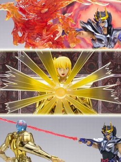 เอฟเฟคเวอร์โก้ ชากะ+ฟีนิกซ์ อิคคิ เซนต์เซย่า ฟิกเกอร์ โมเดล Saint Seiya Virgo Shaka+Phoenix Ikki Effect Figure Model
