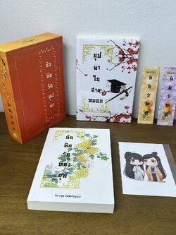 BOXSET บันทึกรักบุปผา - บุปผาในสายหมอก บันทึกรักหลงยุค ... Tastsu (มือสอง) นิยายวาย