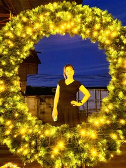 รีธคริสต์มาสยักษ์ขนาดใหญ่ตกแต่งสวยๆของประดับพื้นที่โดยรอบยอดนิยม Super