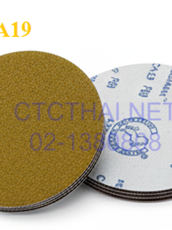กระดาษทรายกลม CA19 หลังสักหลาด