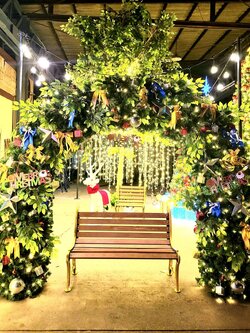 ซุ้มพร้อมม้านั่ง จุดถ่ายรูปที่คุณต้องมี 2*2.4m