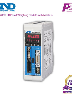 AD-4430R : หัวอ่านเครื่องชั่ง Vibration-Resistant Weighing Indicator, DIN-rail (CC-Link) - A&D - Weighing Indicator by pik2pak.com