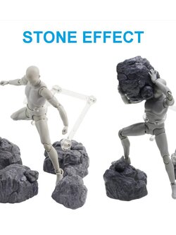 เอฟเฟคก้อนหิน โมเดล ฟิกเกอร์ ฟิกม่า Stone Effect Model Figure Figma