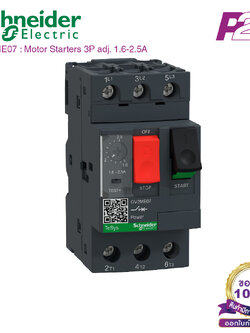 GV2ME07 : มอเตอร์เบรกเกอร์ 3P 1.6-2.5A - Schneider Electric - Motor Protection Circuit Breakers (MPCB) by pik2pak.com