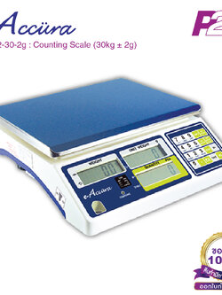 เครื่องชั่งดิจิตอล CAH2-30-2g : เครื่องชั่งแบบนับชิ้น ตั้งโต๊ะ 30kg ความละเอียด 2g (290x220mm) - E-Accura - Digital Counting Scale เครื่องชั่งโรงงาน by pik2pak.com