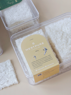 รังนกคุ๊กกี้ รังนกแท้ รังนกแห้ง รังนกทำความสะอาดเสร็จ พร้อมปรุง