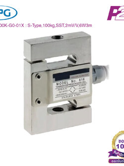 616-100K-G0-01X : โหลดเซลล์ Capacities 100 kg, Stainless steel IP66, S Type Beam - Vishay Loadcell by pik2pak.com