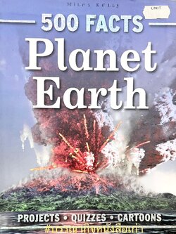 500 FACTS: Planet Earth โดย : Miles Kelly.