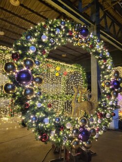 รีธยักษ์ super หนาแน่นกลมสวย 2เมตร