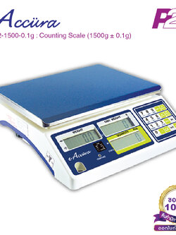 เครื่องชั่งดิจิตอล CAH2-1500-0.1g : เครื่องชั่งแบบนับชิ้น ตั้งโต๊ะ 1500g ความละเอียด 0.1g (290x220mm) - E-Accura - Digital Counting Scale เครื่องชั่งโรงงาน by pik2pak.com