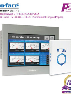PFXST6500WAD + PFXBLPCZLSPMZZ : จอทัชสกรีน + (BLUE Software) HMI 10.1" RS-232C, RS-422/485, USB 2.0, 24VCD - Proface by pik2pak.com