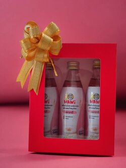 ชุด Gift Set ของขวัญของฝาก น้ำข้าวหอมมะลิสกัด สูตรสมุนไพรฝางแดง