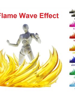 เอฟเฟคคลื่นไฟ โมเดล ฟิกเกอร์ ฟิกม่า Flame Wave Effect Model Figure Figma