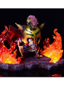 GK Resin Diorama Lava Flame light up งานเรซิ่น ฐานฉากลาวาเปลวไฟ (มีไฟ)