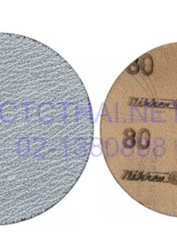 กระดาษทรายกลม NIKKEN หลังสักหลาด หลังส้ม